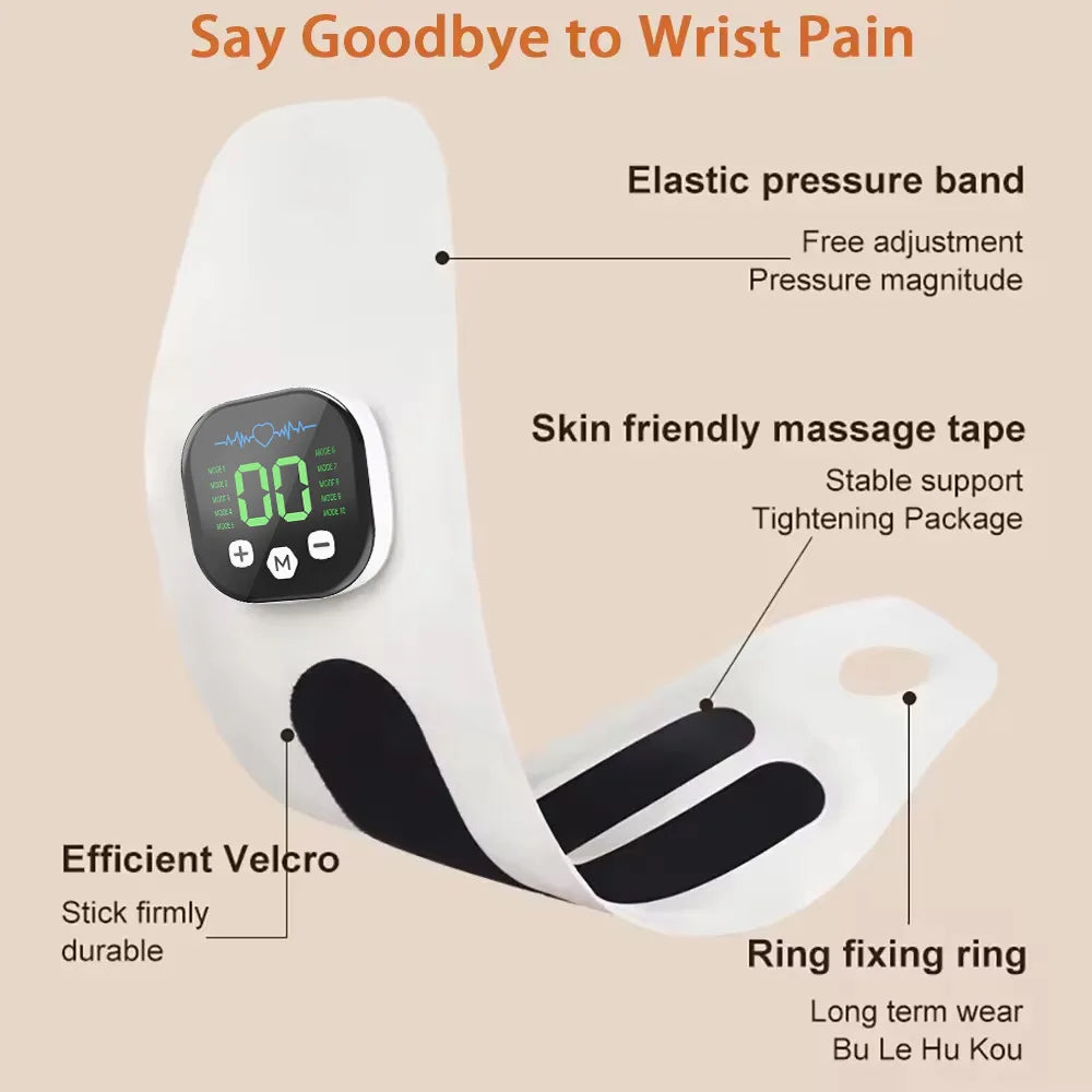 EMS Electric Cordless Hand Wrist Massager