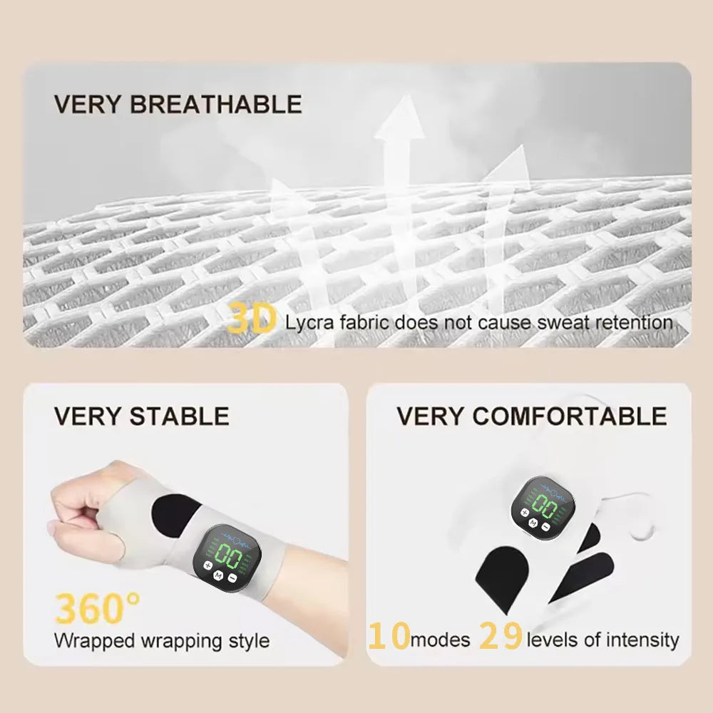 EMS Electric Cordless Hand Wrist Massager