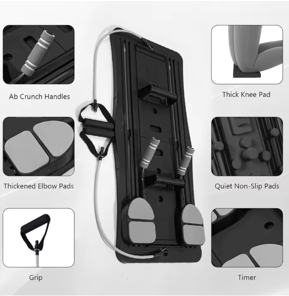 Multifunctional 8 in 1 ABS Fitness Board